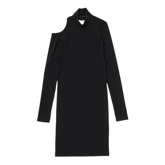 NWT Helmut Lang | Long-Sleeve Cutout Dress - Picture 5 of 5